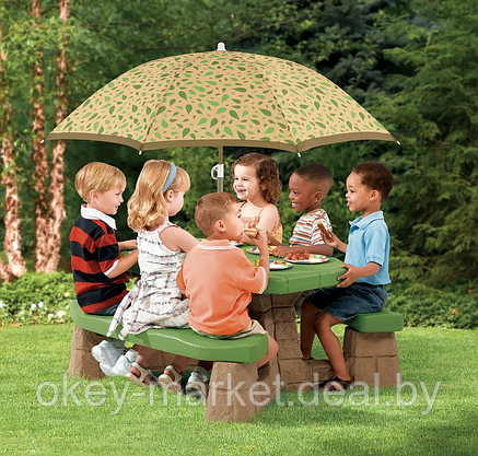 Детский игровой столик с зонтом Step 2 Пикник, фото 2