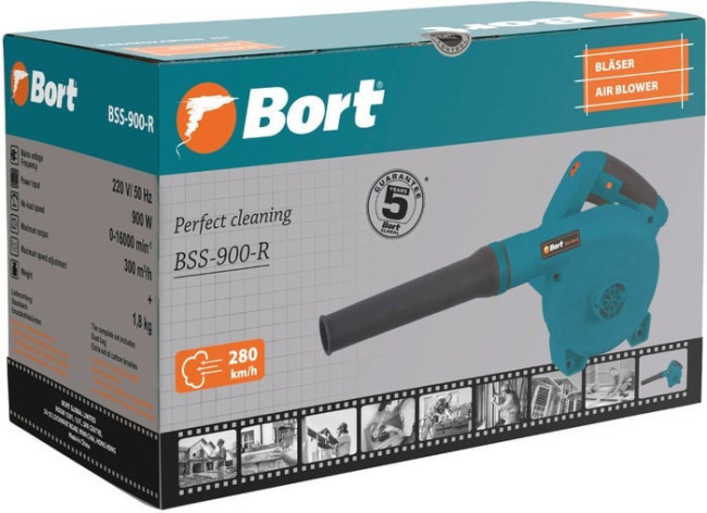 Ручная воздуходувка Bort BSS-900-R - фото 5 - id-p212887700
