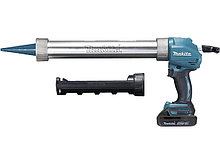 Аккум. пистолет для герметика MAKITA DCG 180 RYE в кор. (18.0 В, 2 акк., 1.5 А/ч Li-Ion) //MAKITA