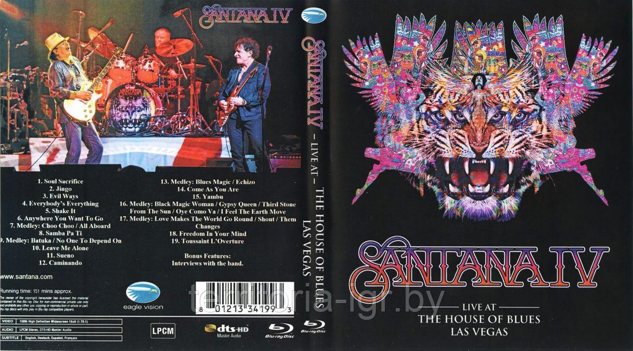 Santana 4 - Live at the house of blues las vegas - фото 1 - id-p61325302