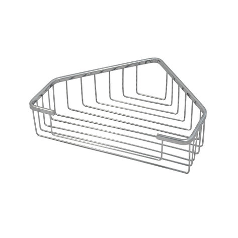Полка решетчатая угловая Solinne Base 11083, хром, фото 2