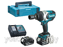 Аккумуляторный ударный гайковерт MAKITA DTW 1001 RTJ в кейсе