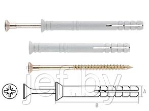 Дюбель-гвоздь 10х140 мм полипропилен потай (5 кг) STARFIX SMV2-44994-5