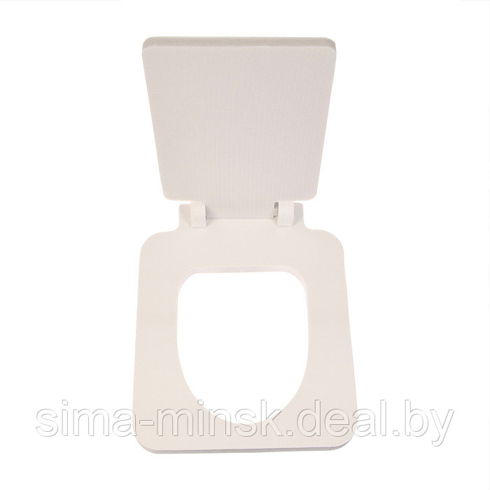 Сиденье для уличного туалета, 38 х 50 см, с квадратной крышкой, пенополистирол - фото 3 - id-p225144655