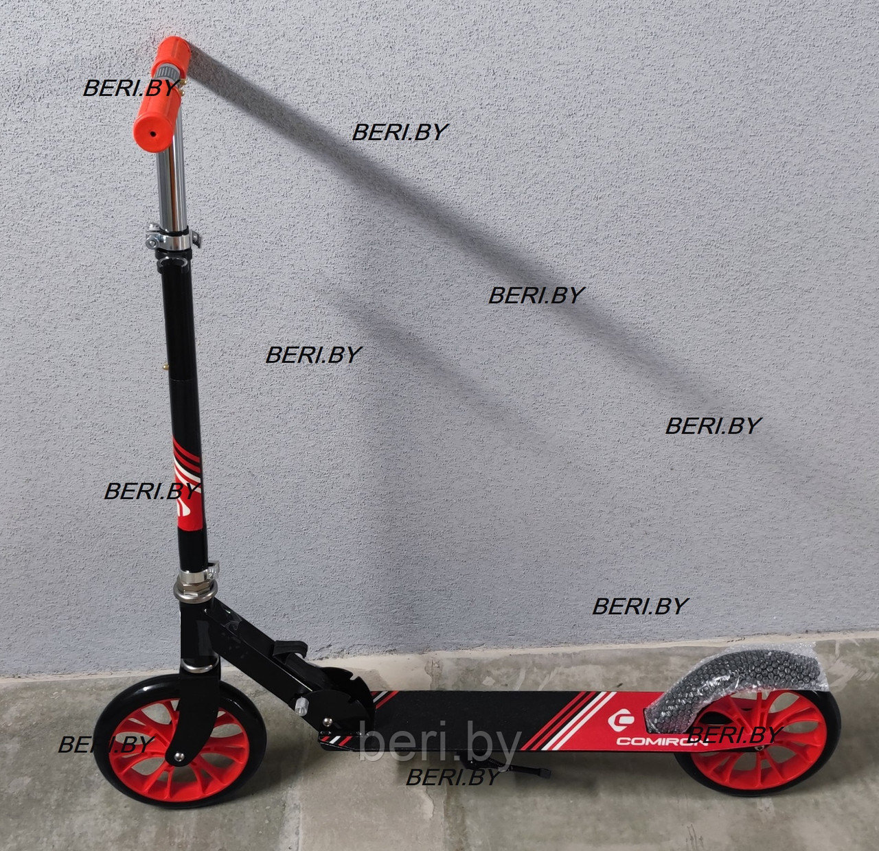 Самокат подростковый SCOOTER складной, большие колеса 3623T разные цвета - фото 4 - id-p148235625