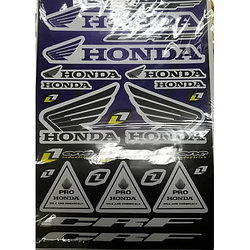 Наклейки LP Honda Blue