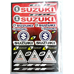 Наклейки LP Suzuki Red