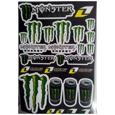 Наклейки LP Monster Energy Taurine one industries - фото 1 - id-p225147021