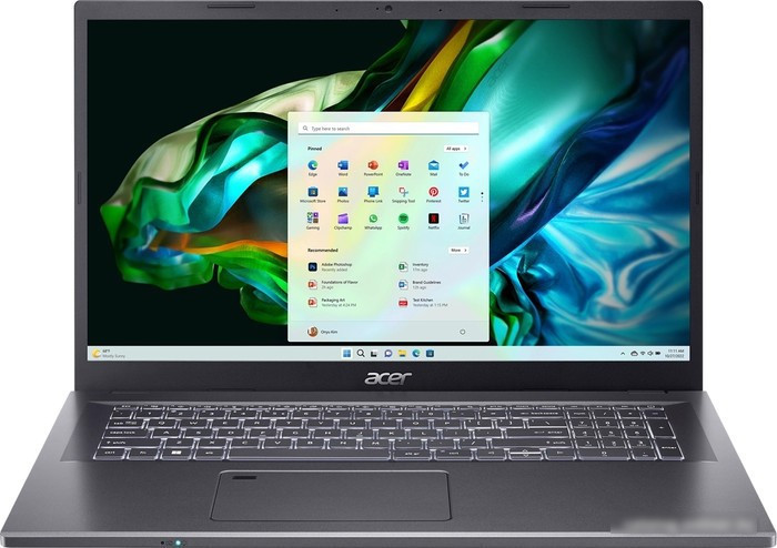 Ноутбук Acer Aspire 5 A517-58GM-551N NX.KJLCD.005 - фото 2 - id-p225147233