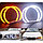 Ангельские глазки BMW E36, E38, E39, E46 дорест (COTTON оранжевые, 131мм, к-т 4шт) RUNOAUTO 01871RA, фото 2