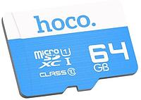 Карта памяти Hoco microSDXC (Class 10) 64GB