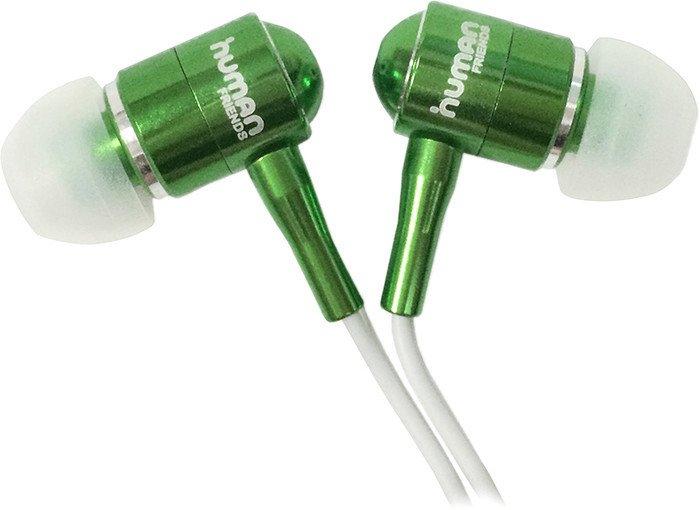 Наушники CBR Human Friends Marine Green