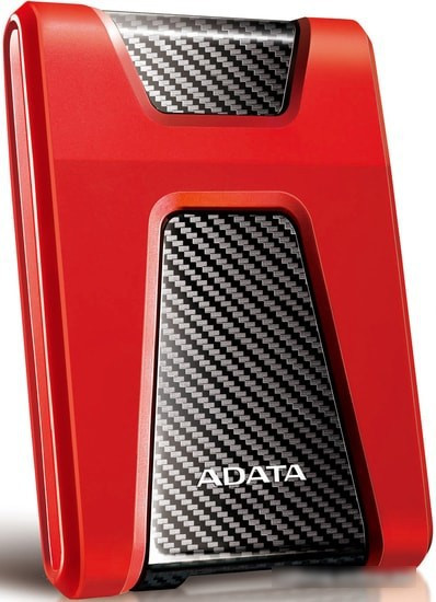 Внешний жесткий диск A-Data DashDrive Durable HD650 AHD650-1TU31-CRD 1TB (красный) - фото 3 - id-p225148004