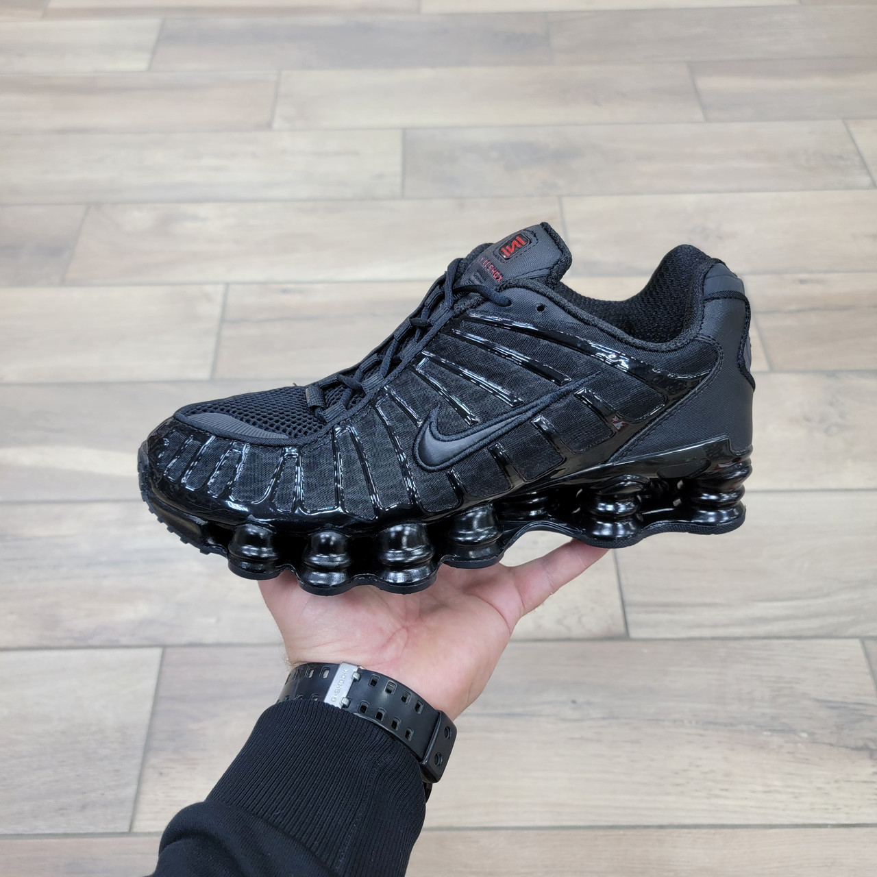 Кроссовки Nike Shox TL Triple Black