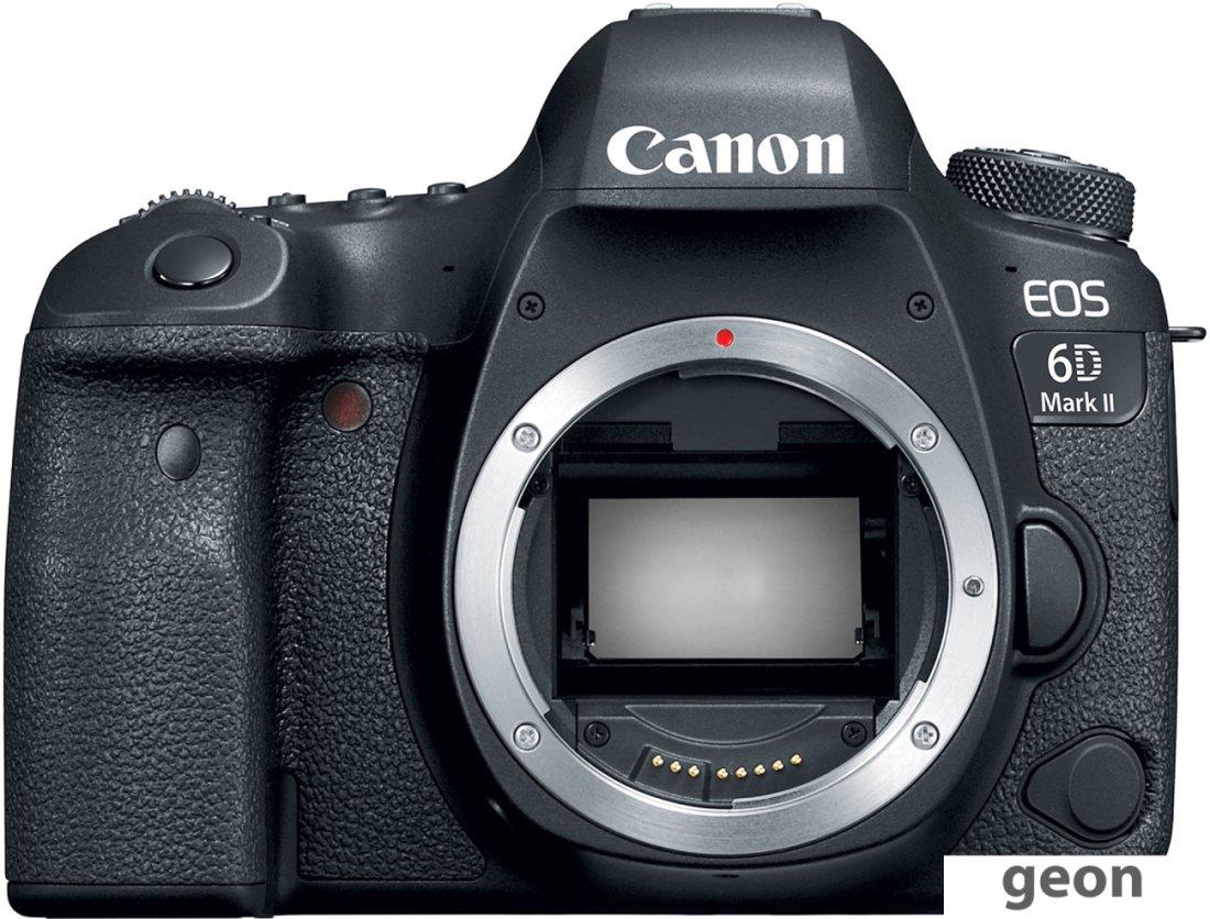 Зеркальный фотоаппарат Canon EOS 6D Mark II Body - фото 1 - id-p225148364