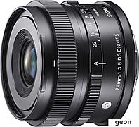 Объектив Sigma 24mm AF F/3.5 DG DN Contemporary для Sony E