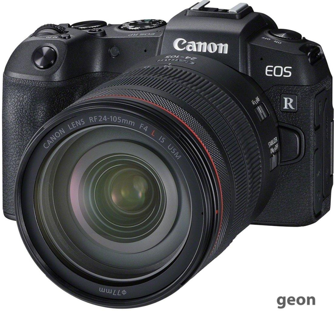 Беззеркальный фотоаппарат Canon EOS RP Kit RF 24-105mm f/4-7.1 IS STM - фото 2 - id-p225148406