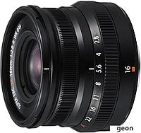 Объектив FUJINON XF 16mm F2.8 R WR (черный)