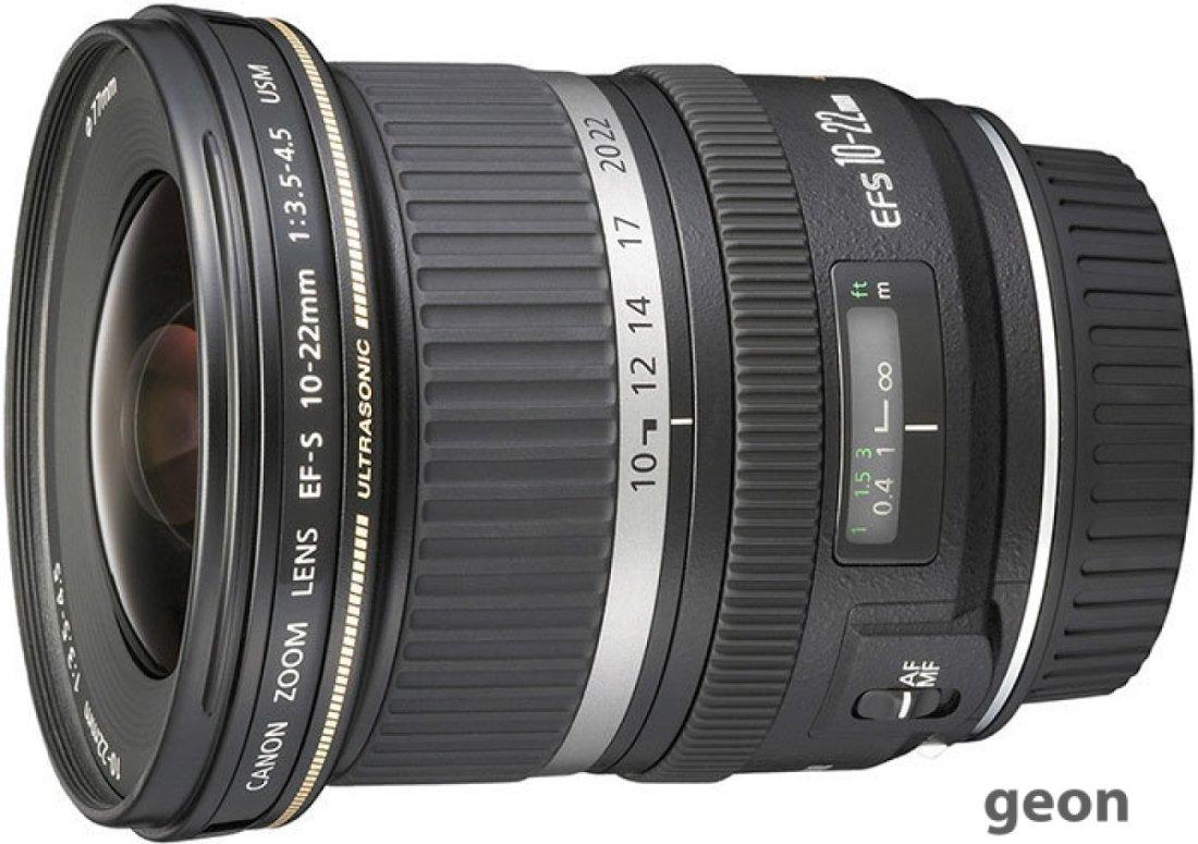 Объектив Canon EF-S 10-22mm f/3.5-4.5 USM - фото 1 - id-p225148377