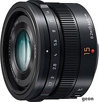 Объектив Panasonic LUMIX G Leica DG Summilux 15mm f/1.7 ASPH. (H-X015)