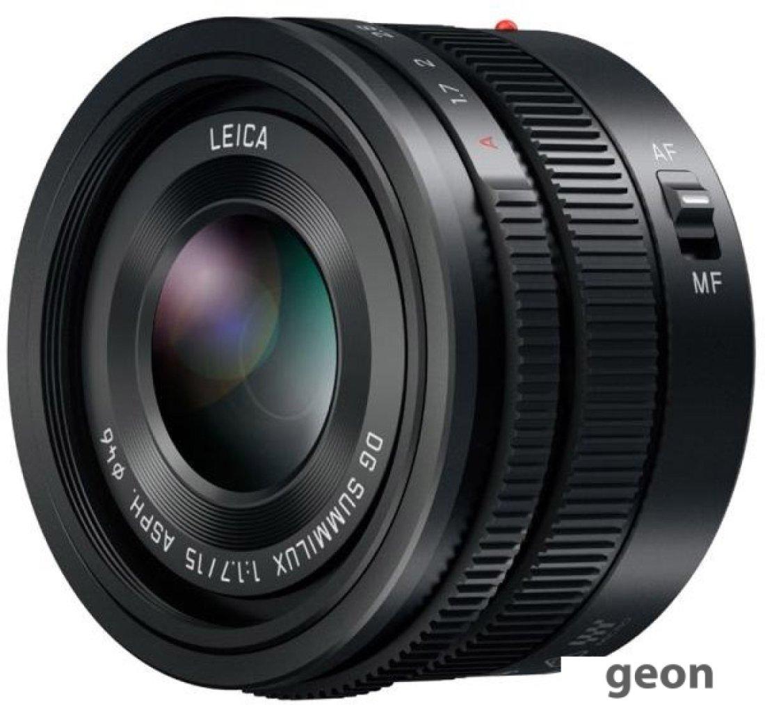 Объектив Panasonic LUMIX G Leica DG Summilux 15mm f/1.7 ASPH. (H-X015) - фото 2 - id-p225148443
