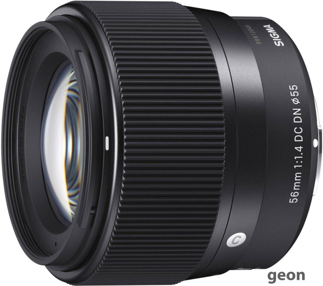 Объектив Sigma 56mm F1.4 DC DN Contemporary Micro Four Thirds - фото 1 - id-p225148611