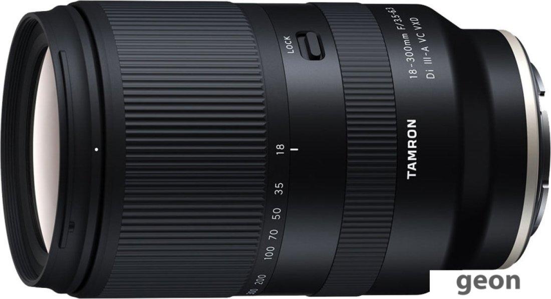 Объектив Tamron 18-300mm F/3.5-6.3 Di III-A VC VXD для Sony E
