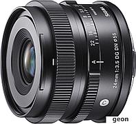 Объектив Sigma 24mm F3.5 DG DN Contemporary Leica L