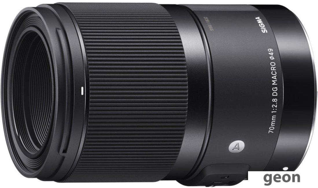 Объектив Sigma 70mm F2.8 DG MACRO Art для Sony E
