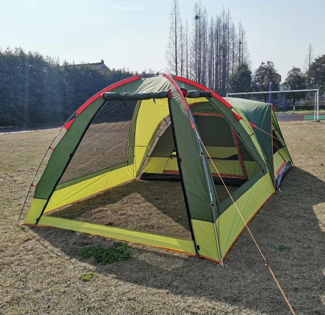 Палатка туристическая 4-х местная, MirCamping 2 в 1 с тамбуром-шатром, арт. 1005-4 - фото 5 - id-p178526942