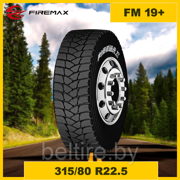 Шины грузовые 315/80 R22.5 FIREMAX FM 19+ - фото 1 - id-p225152447