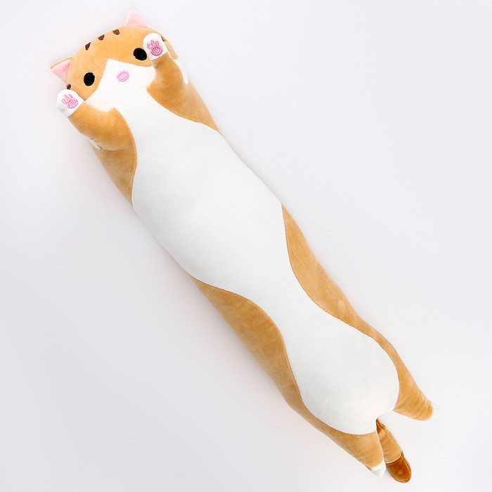 Мягкая игрушка "Котик", 70 см, цвет рыжий - фото 2 - id-p225152493
