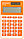 Калькулятор карманный 8-разрядный Brauberg PK-608 оранжевый, фото 2
