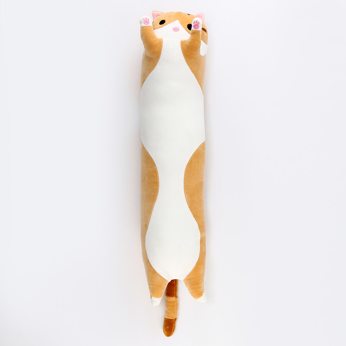 Мягкая игрушка "Котик", 70 см, цвет рыжий - фото 1 - id-p225152630