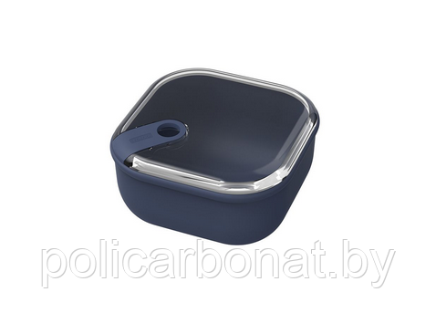 Пищевой контейнер с крышкой ELA 1 л.,темно-синий - фото 1 - id-p225152977