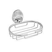 Мыльница решетчатая настенная Solinne Classic 16031, хром