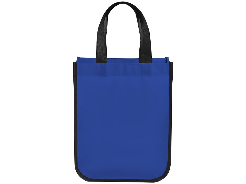 Маленькая ламинированная сумка для покупок, ярко-синий - фото 3 - id-p225153737