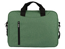 Сумка для ноутбука Wing с вертикальным наружным карманом, зеленый, фото 3