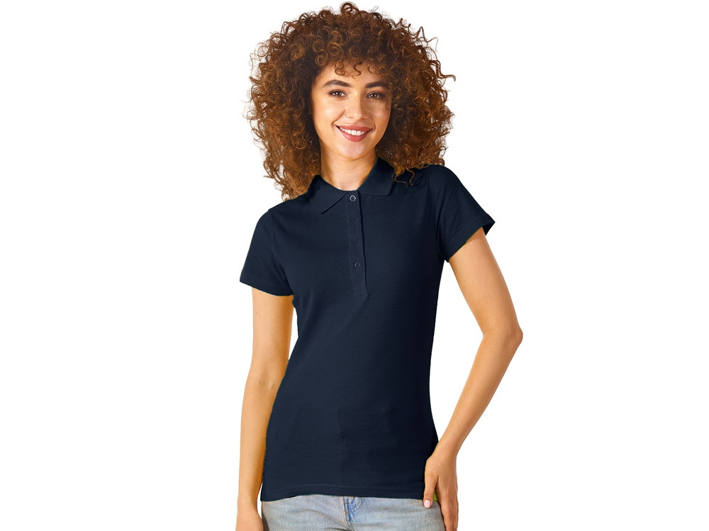 Рубашка поло First 2.0 женская, темно-синий - фото 1 - id-p225153793