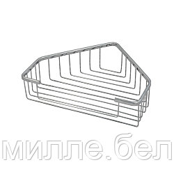 Полка решетчатая угловая Solinne Base 11083, хром