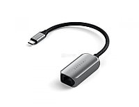 Сетевой адаптер Satechi USB-C 2.5 Gigabit Ethernet Adapter, 10/100/1000/2500Mbps Ethernet, Серый ST-AE25M