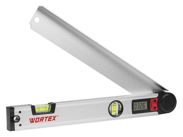 Угломер электронный WORTEX DAM 4100 в кор. +- 0,3°, 410 мм