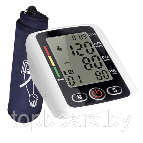 Автоматический электронный тонометр Electronic Blood pressure monitor X180 - фото 3 - id-p225153666