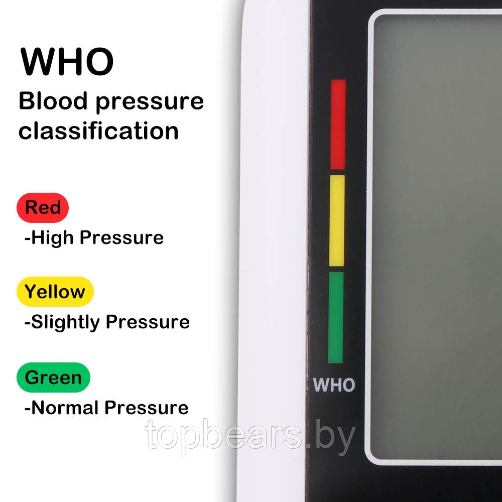 Автоматический электронный тонометр Electronic Blood pressure monitor X180 - фото 6 - id-p225153666