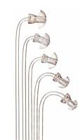 Вкладыш ушной для слуховых аппаратов Aurica нового типа силиконовый № 2 с соединением