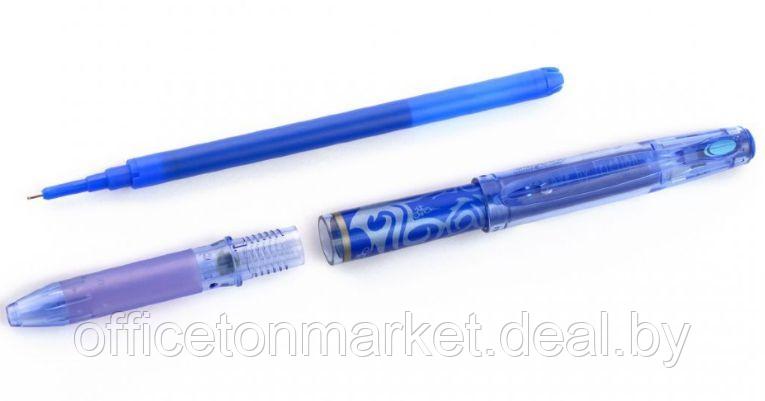Ручка гелевая "Pilot Frixion Point" стирающаяся, 0.5 мм, синий, стерж. синий - фото 2 - id-p224973127