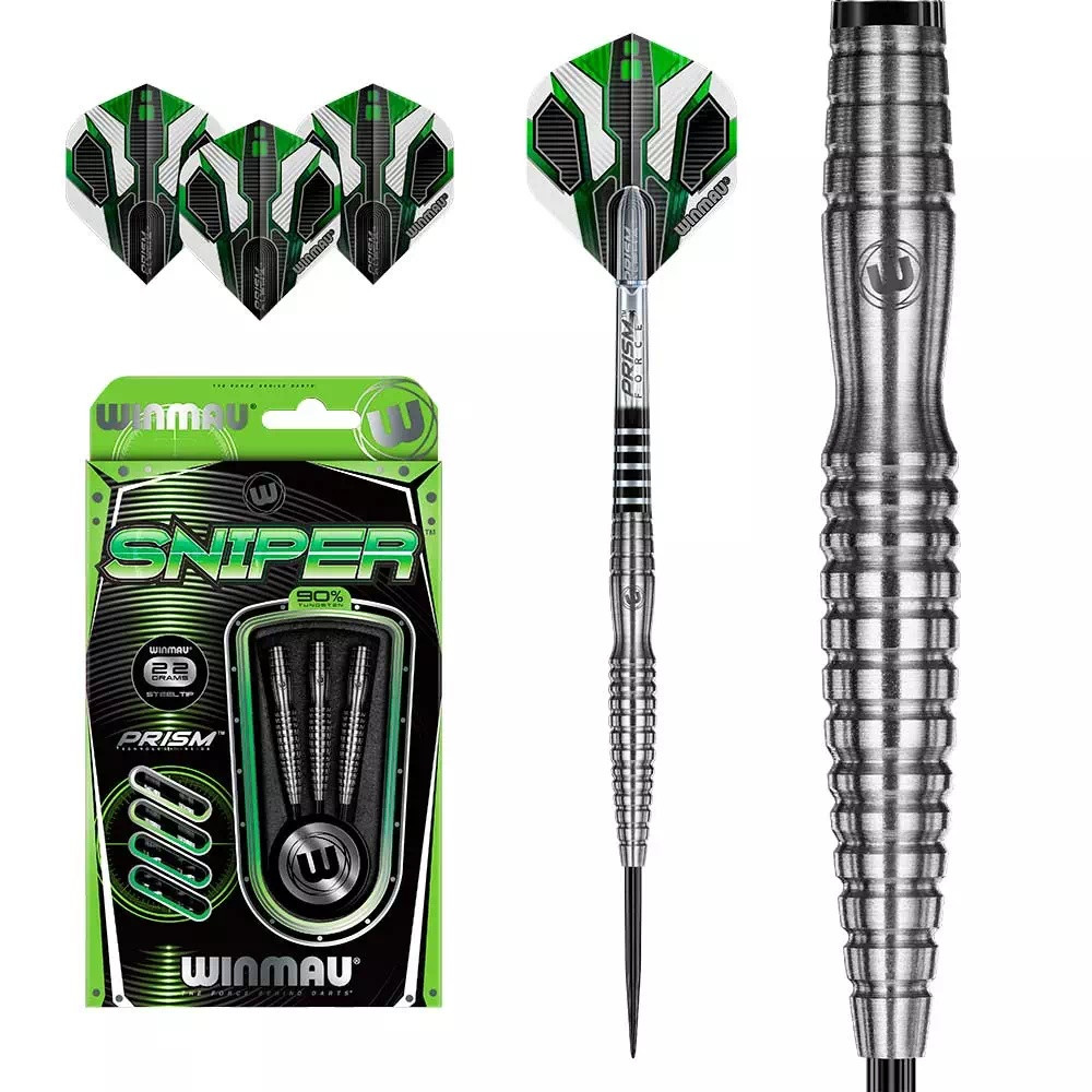 Дротики для дартса Winmau Sniper 22 gr. 90% вольфрам. - фото 1 - id-p225161964