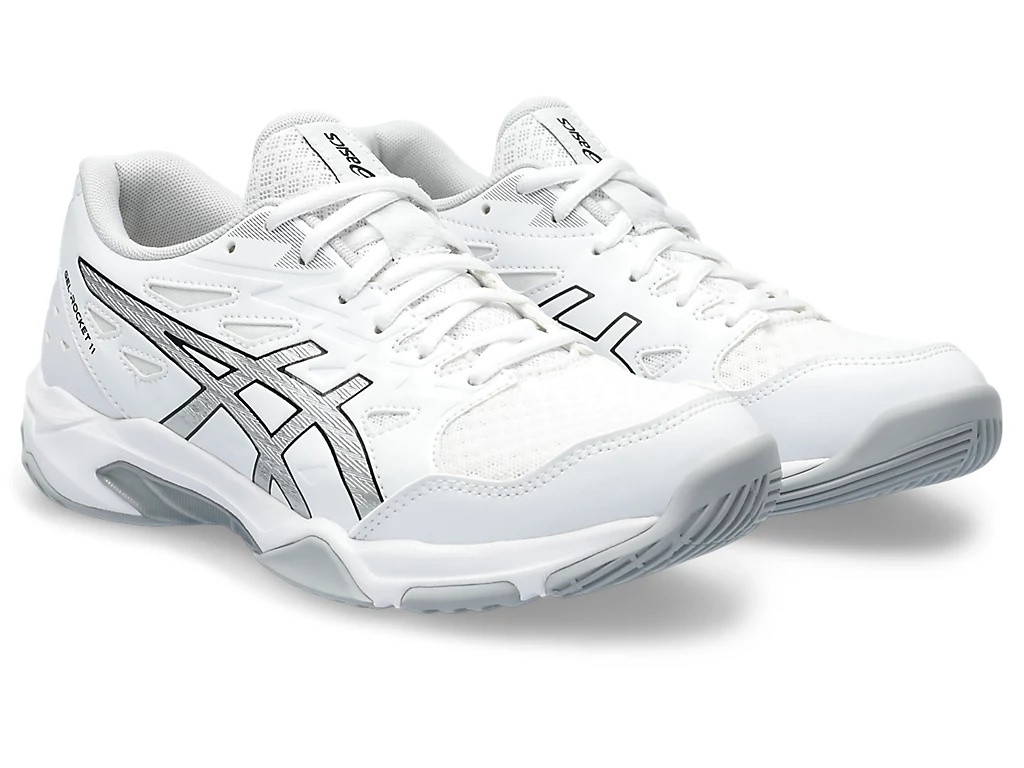 Волейбольные кроссовки женские Asics Gel-Rocket 11, белые - фото 1 - id-p225161972