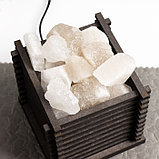 Соляной светильник "КОЛОДЕЦ" Е14 15Вт 1,8-2 кг, фото 4