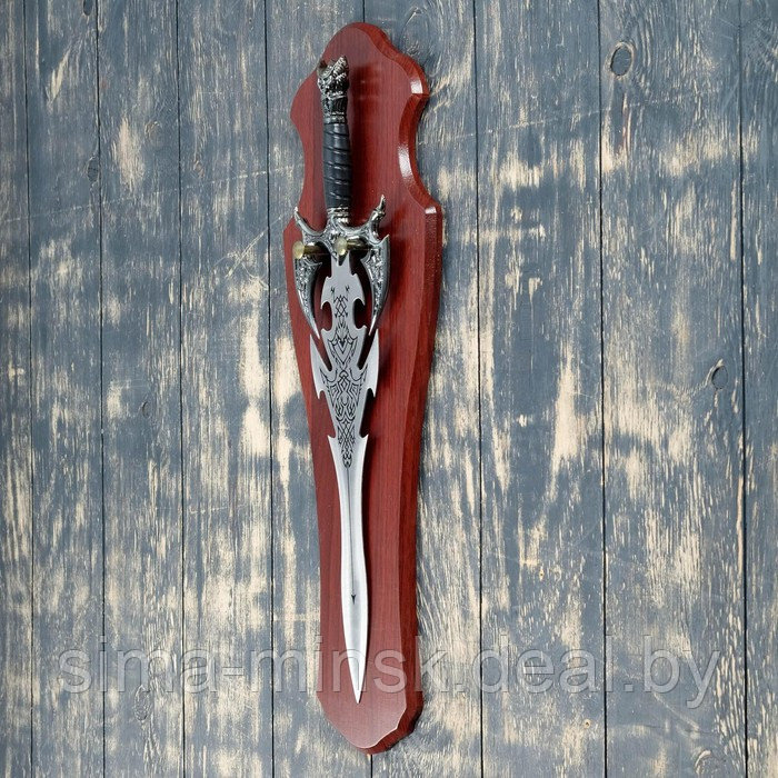 Сувенирный меч на планшете, змеи на уголках эфеса, 56 см - фото 2 - id-p225163149